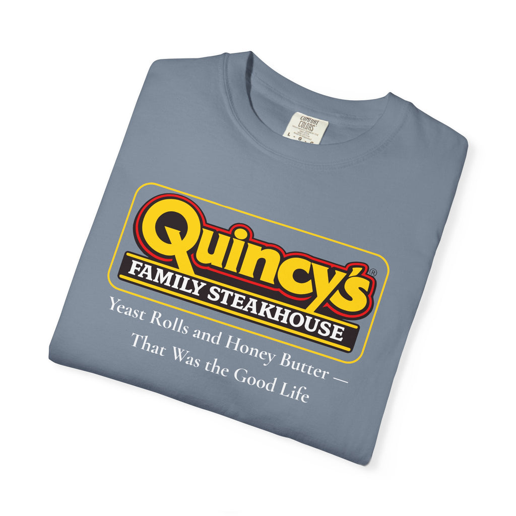 Quincy's Family Steakhouse — Yeast Rolls and Honey Butter Tee