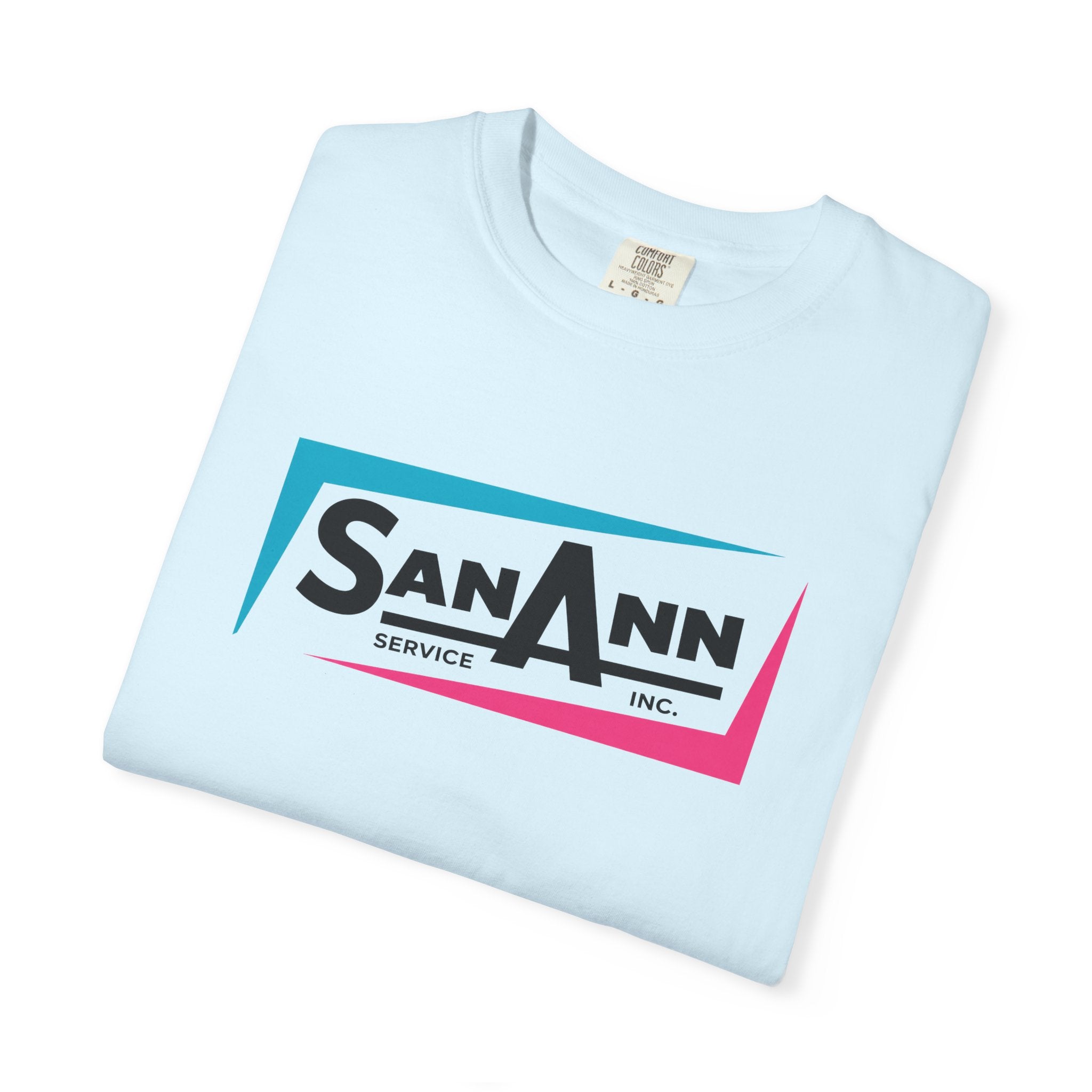 San Ann Service Inc. — Vintage Marshall County, Alabama Gas Station Tee