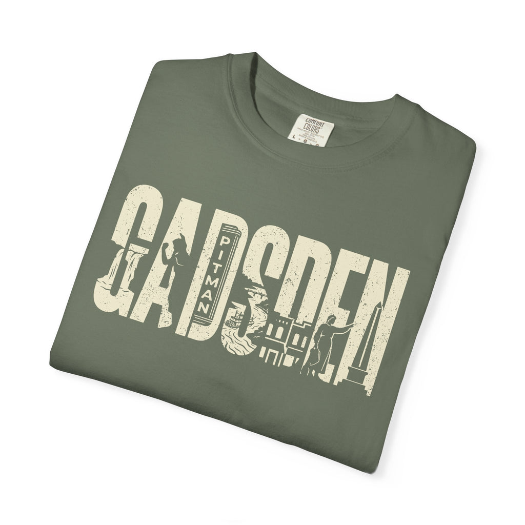 Gadsden, AL — Landmark Letters Tee