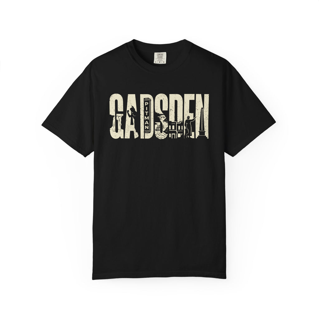 Gadsden, AL — Landmark Letters Tee