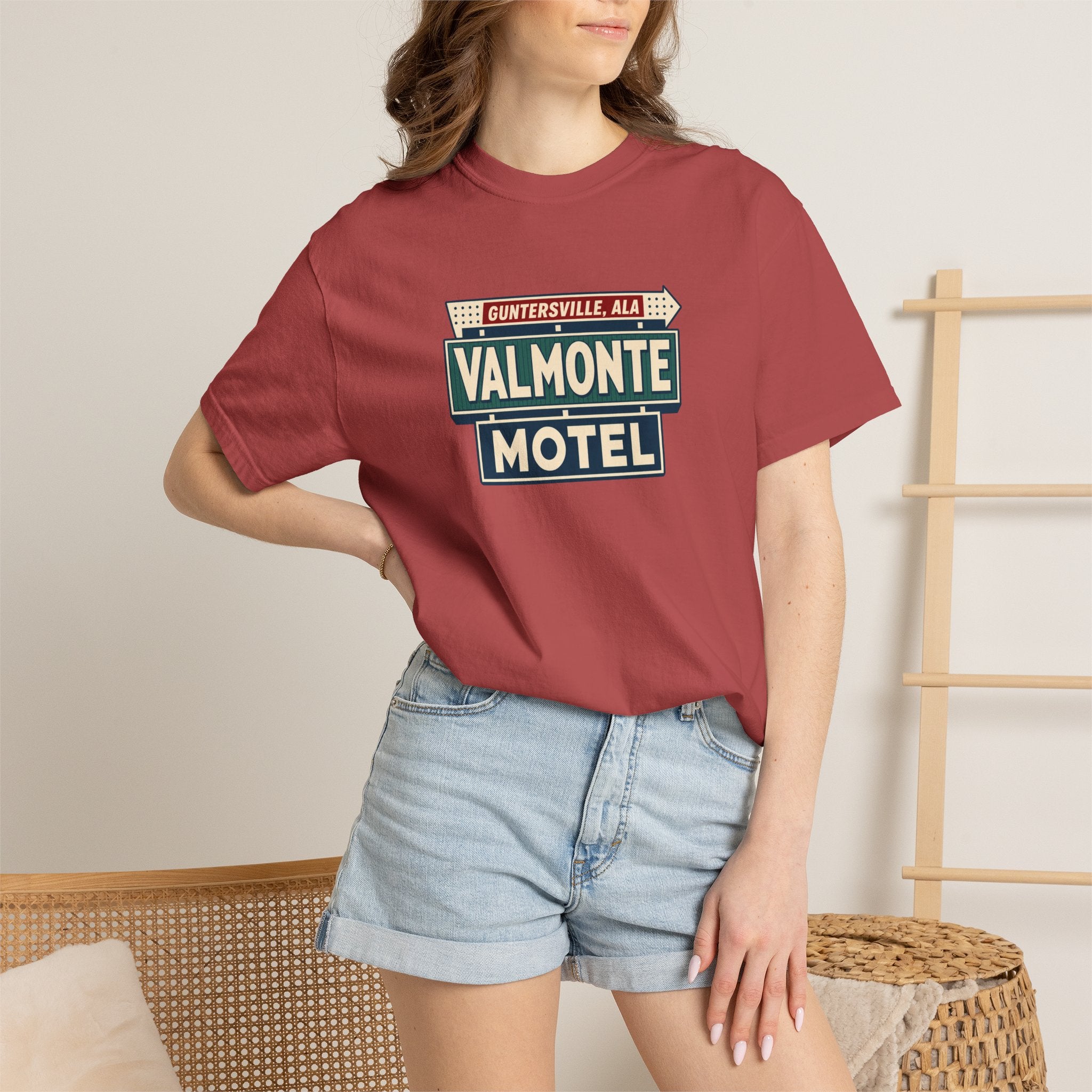 Valmonte Motel — Guntersville, Alabama Vintage Sign Tee