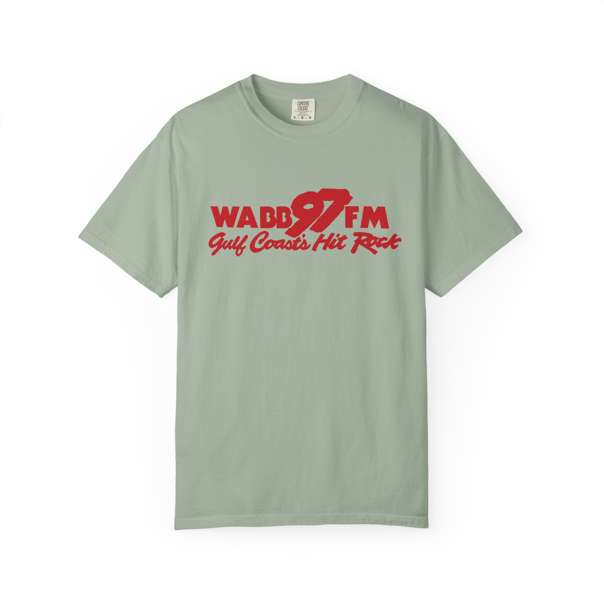 WABB 97 FM Tee | Vintage Mobile, AL Radio Station Shirt | Gulf Coast's Hit Rock