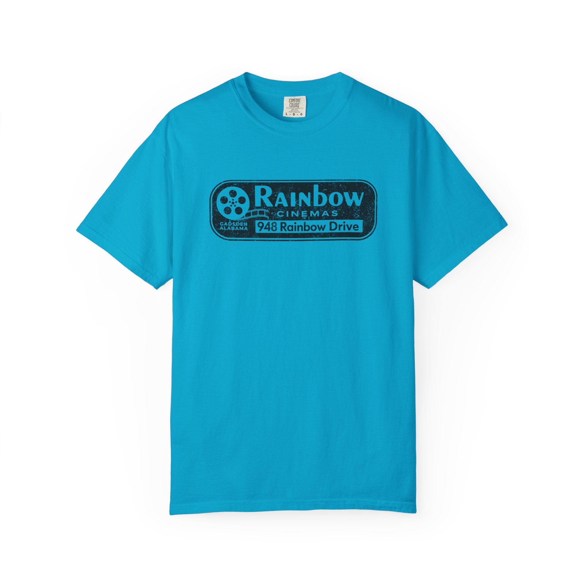Rainbow Cinemas Vintage Logo T-Shirt  Gadsden, AL
