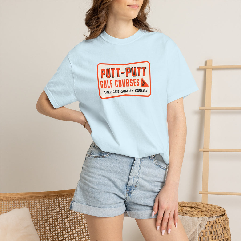 Putt-Putt Golf Courses "America's Quality Courses" Retro Badge Tee