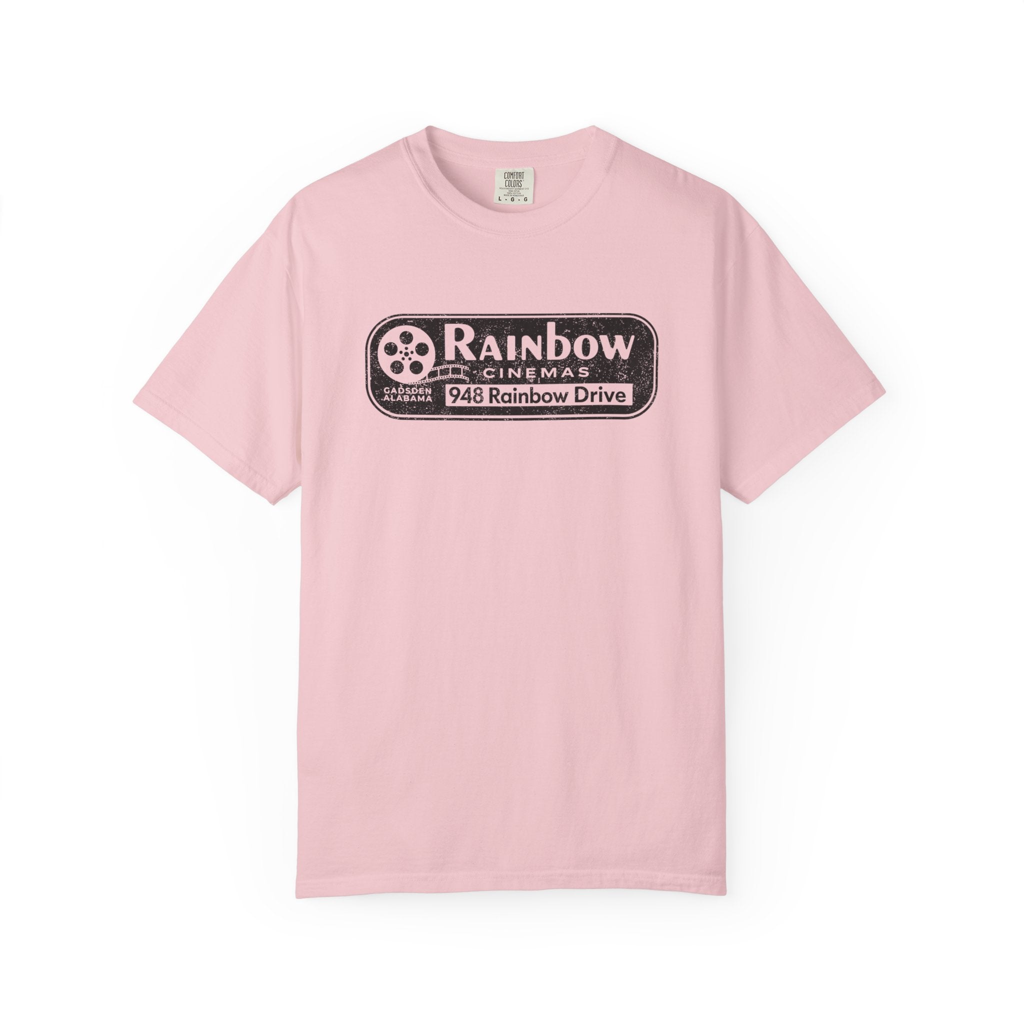 Rainbow Cinemas Vintage Logo T-Shirt  Gadsden, AL