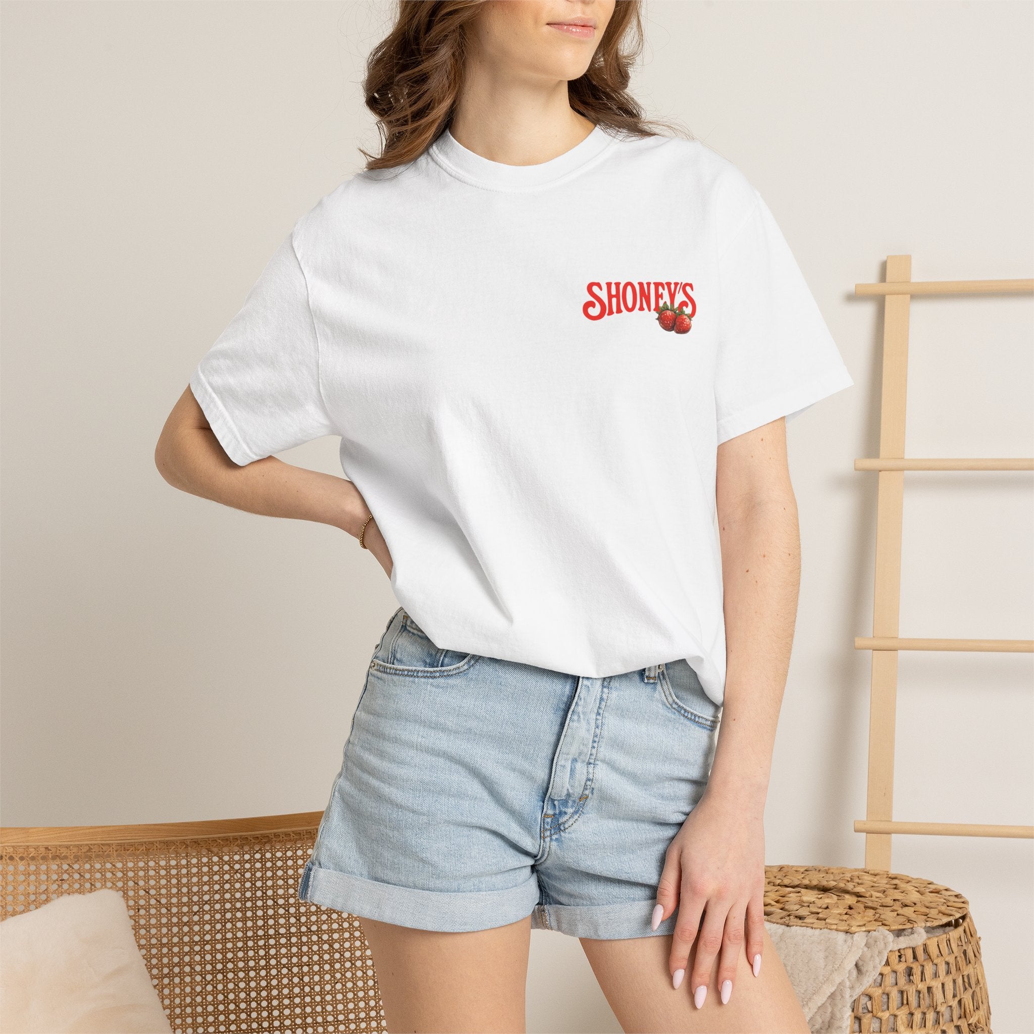 Shoney’s Strawberry Pie Tee Short - Love at First Bite