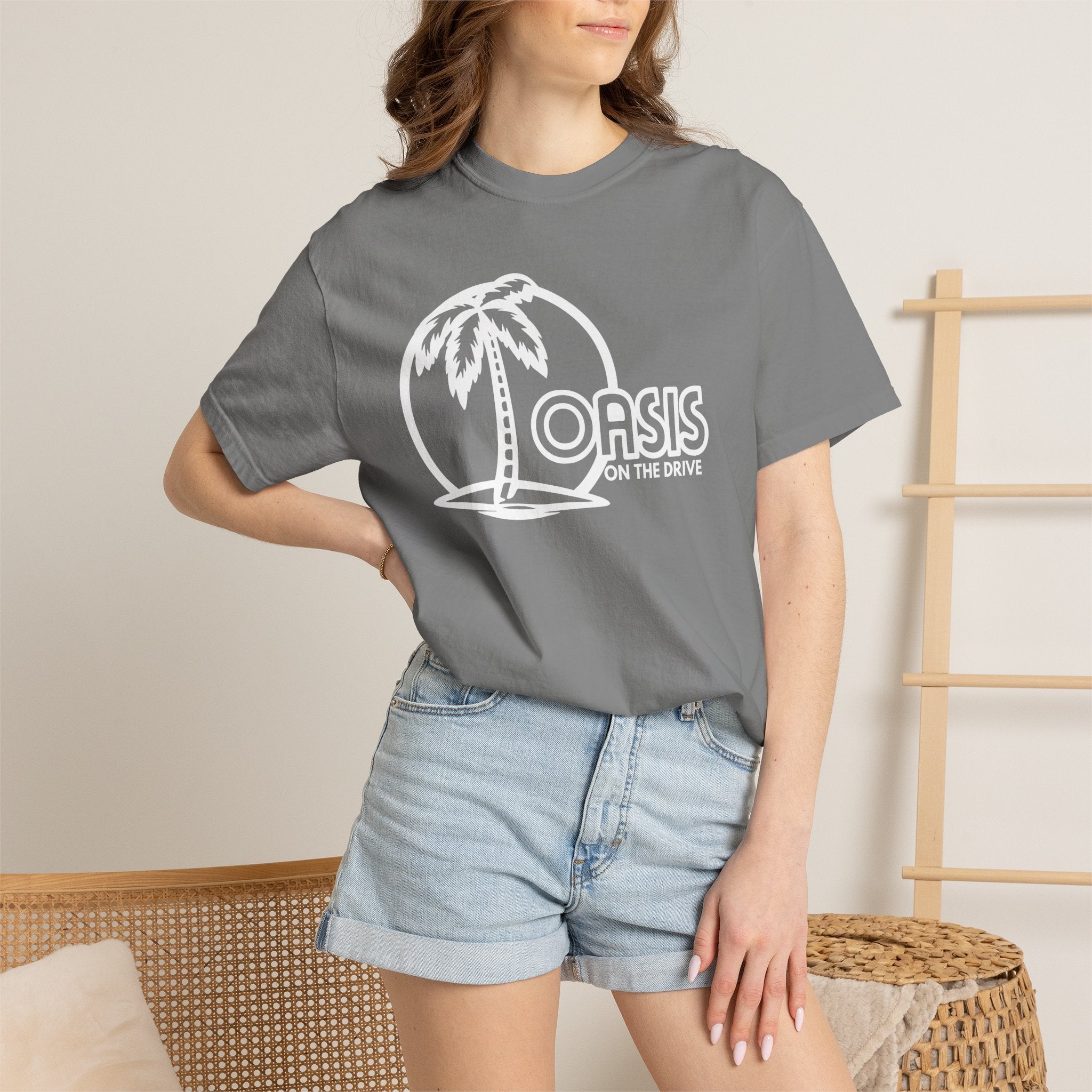 Oasis on the Drive — Rainbow City, Ala. — Vintage Bar Tee