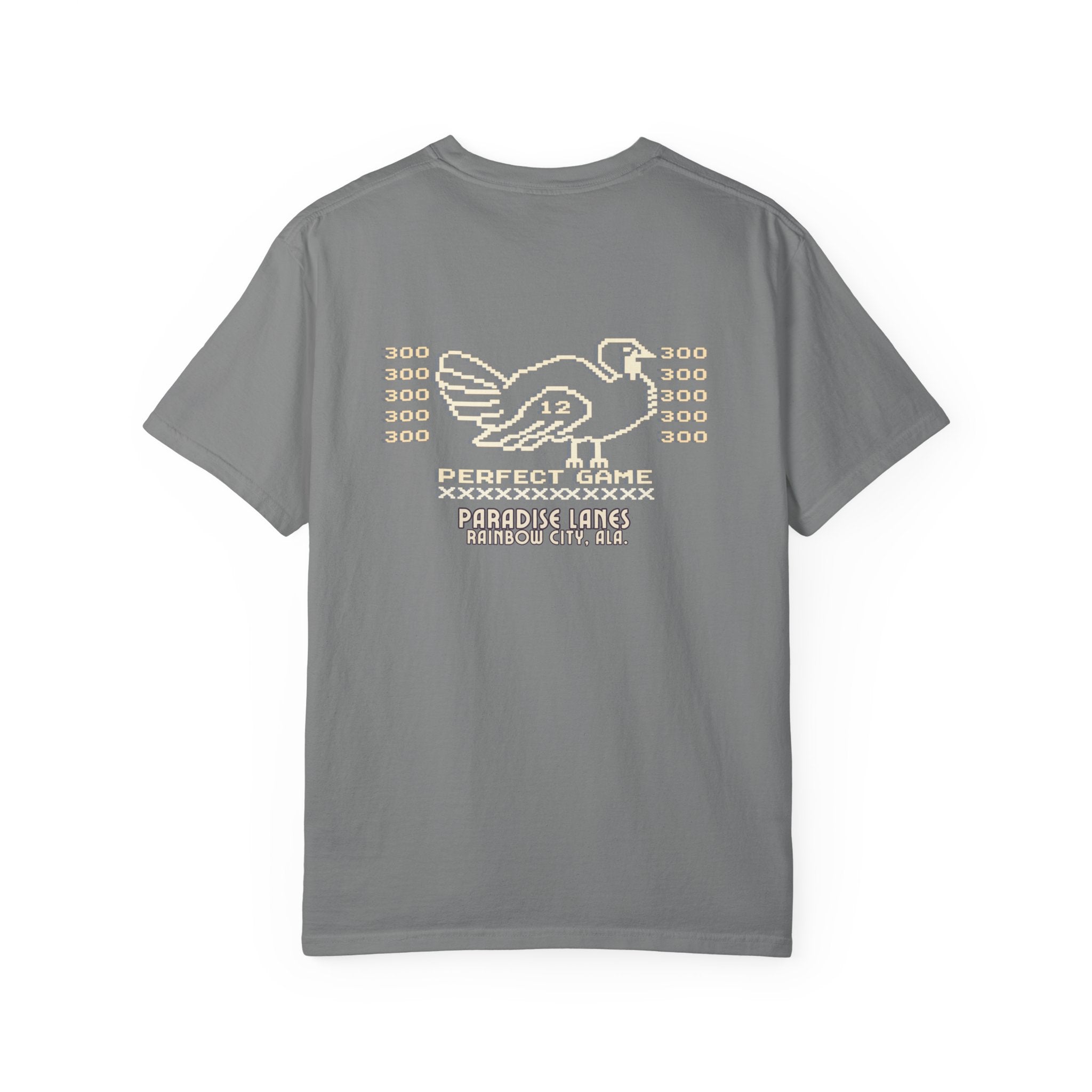 Paradise Lanes — Rainbow City, Ala. — Vintage Bowling Tee