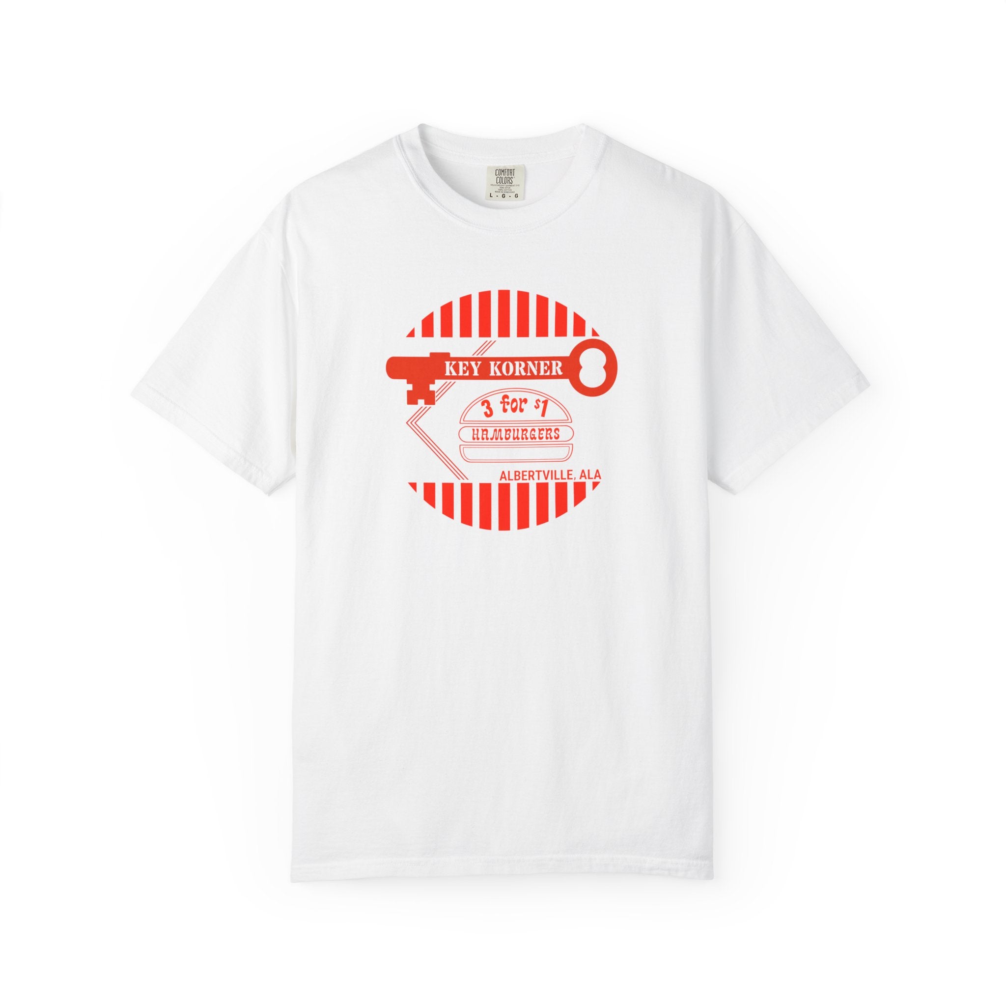 Key Korner — Albertville, Alabama Vintage Burger Joint Tee
