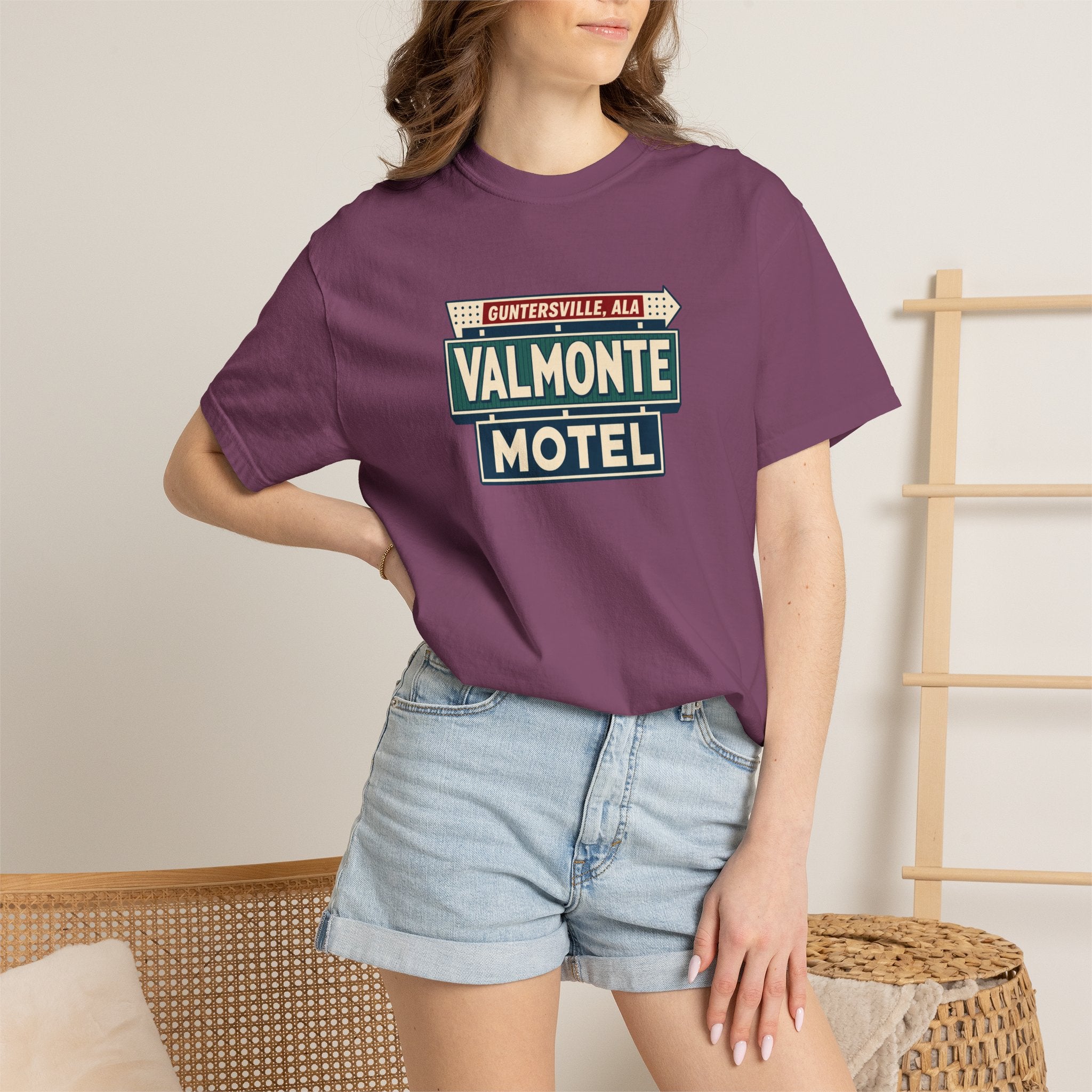 Valmonte Motel — Guntersville, Alabama Vintage Sign Tee