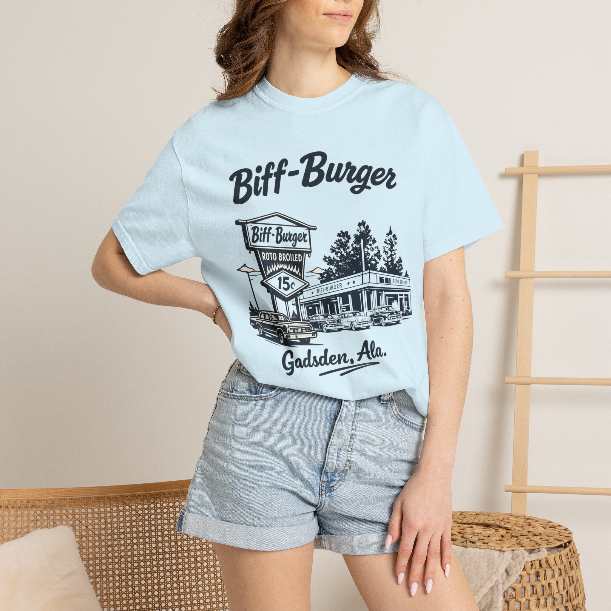 Biff-Burger Gadsden Alabama Vintage Graphic T-Shirt