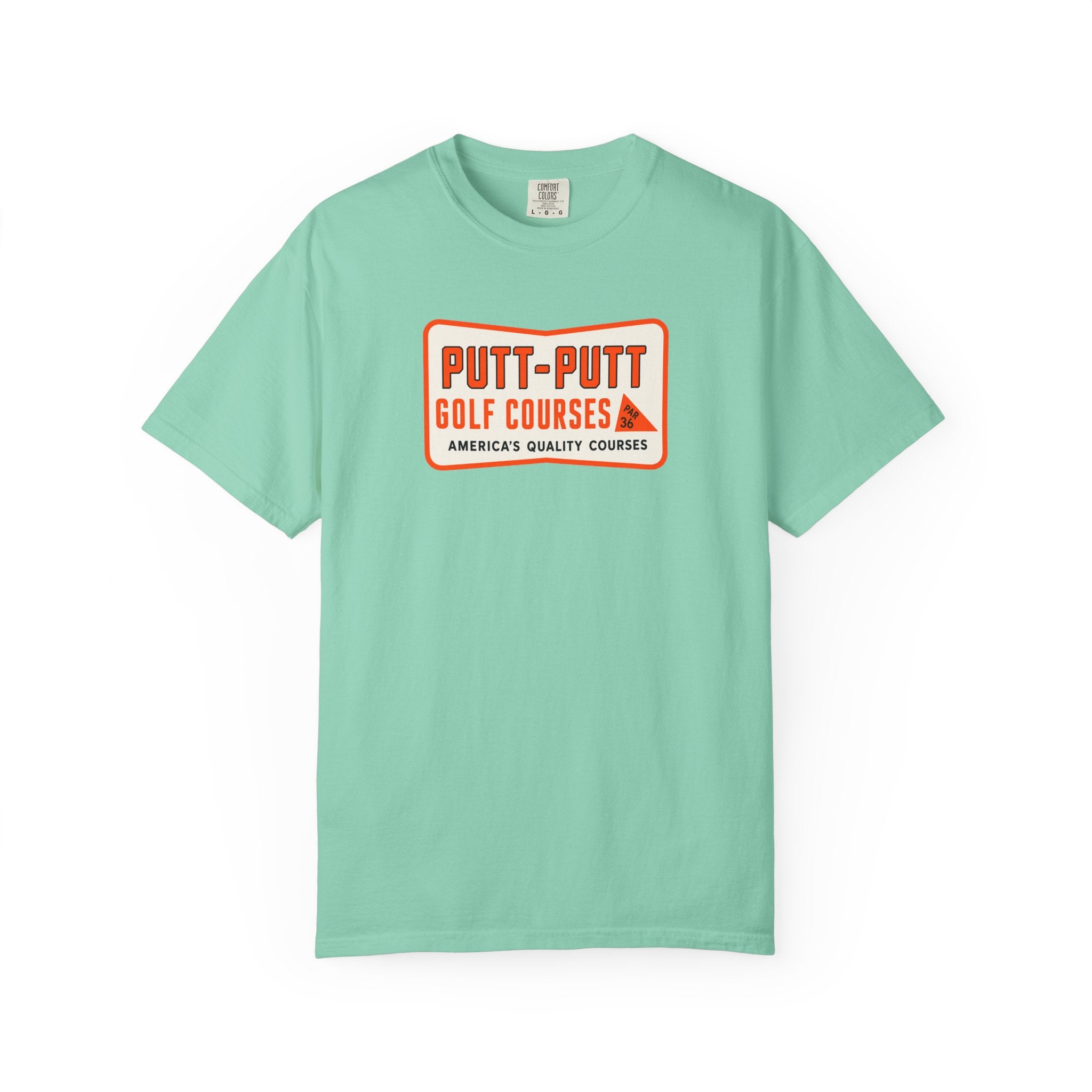 Putt-Putt Golf Courses "America's Quality Courses" Retro Badge Tee