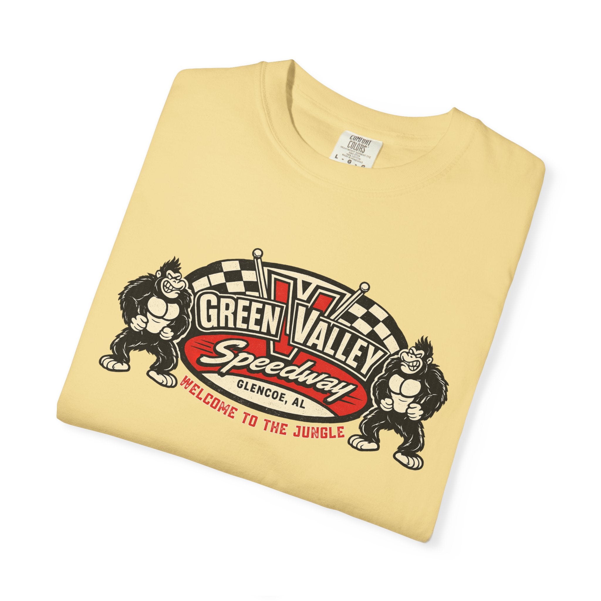 Green Valley Speedway | Welcome to the Jungle Glencoe, AL | Vintage Style T-Shirt