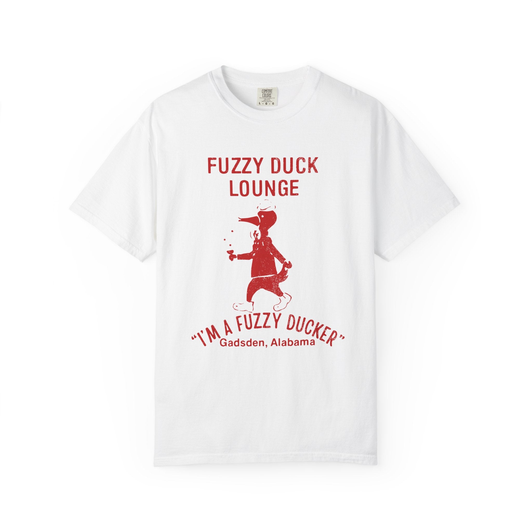 Fuzzy Duck Lounge — "I'm a Fuzzy Ducker" — Vintage Tee