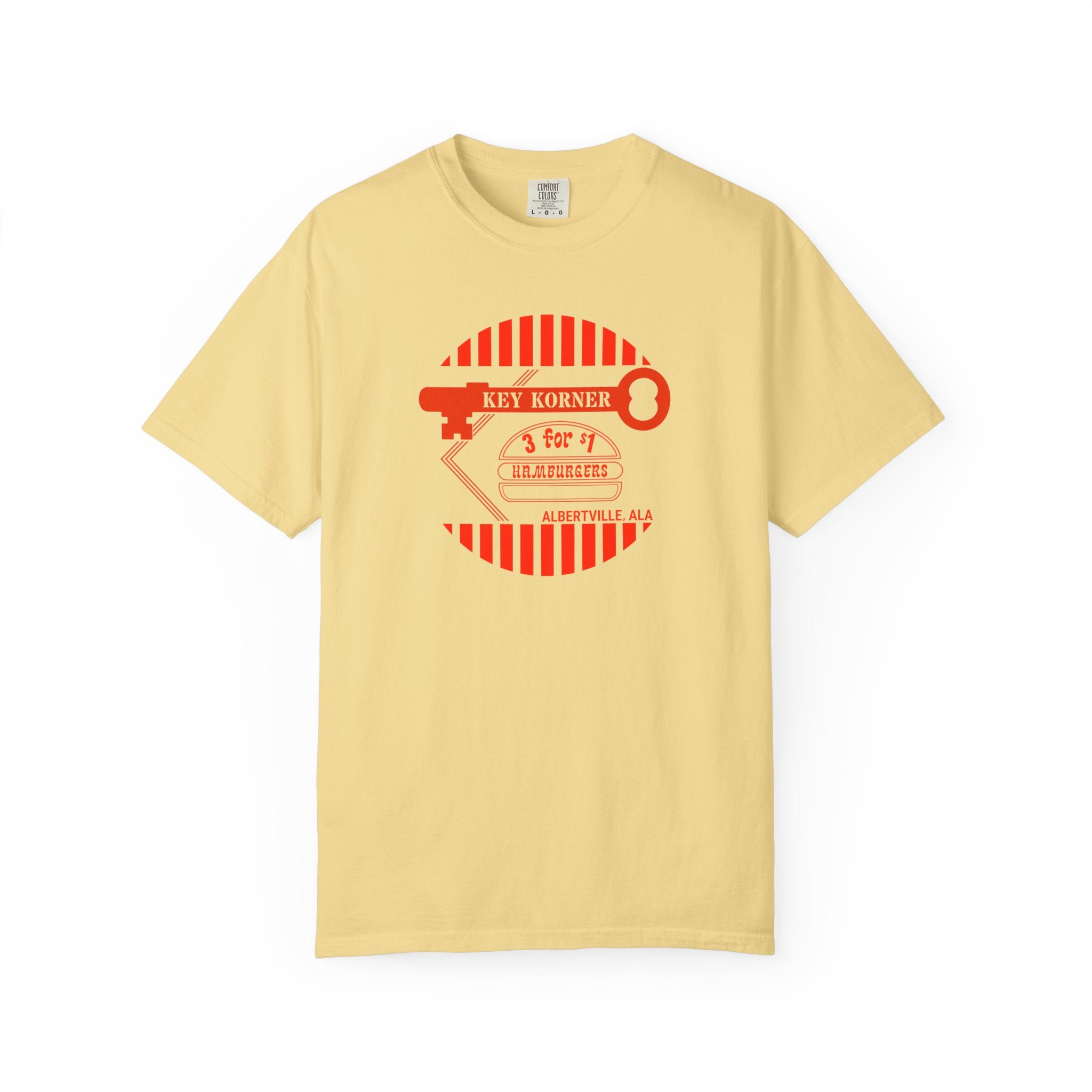 Key Korner — Albertville, Alabama Vintage Burger Joint Tee