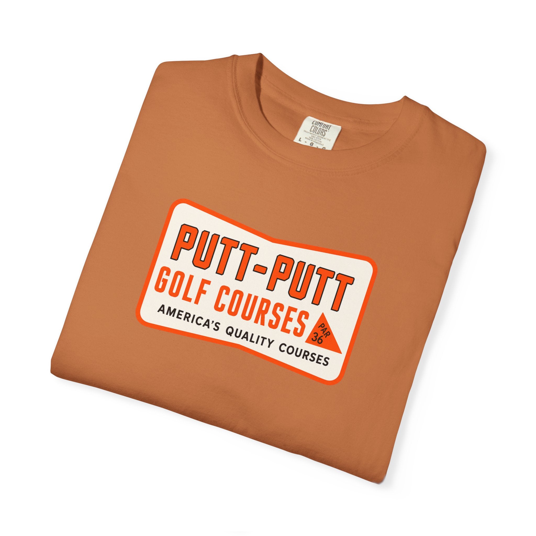 Putt-Putt Golf Courses "America's Quality Courses" Retro Badge Tee