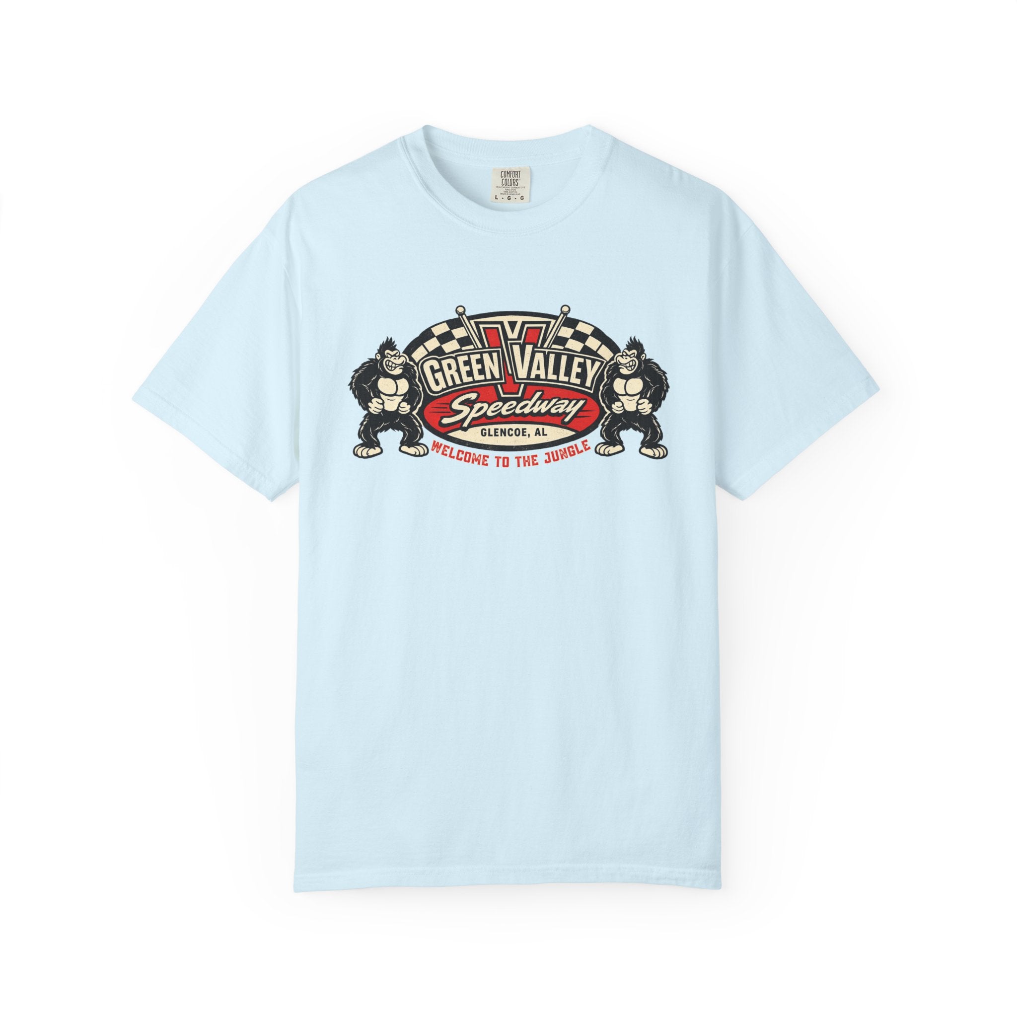 Green Valley Speedway | Welcome to the Jungle Glencoe, AL | Vintage Style T-Shirt