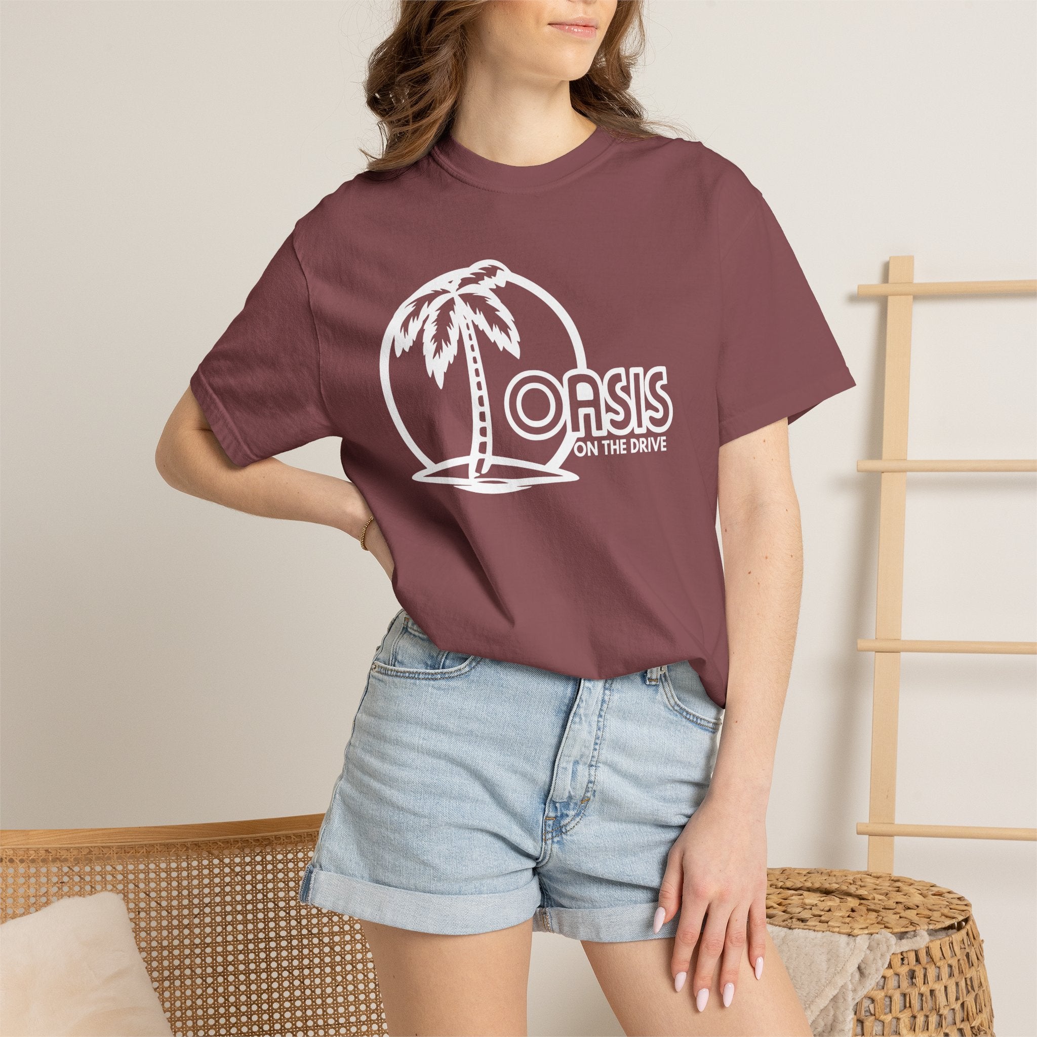 Oasis on the Drive — Rainbow City, Ala. — Vintage Bar Tee