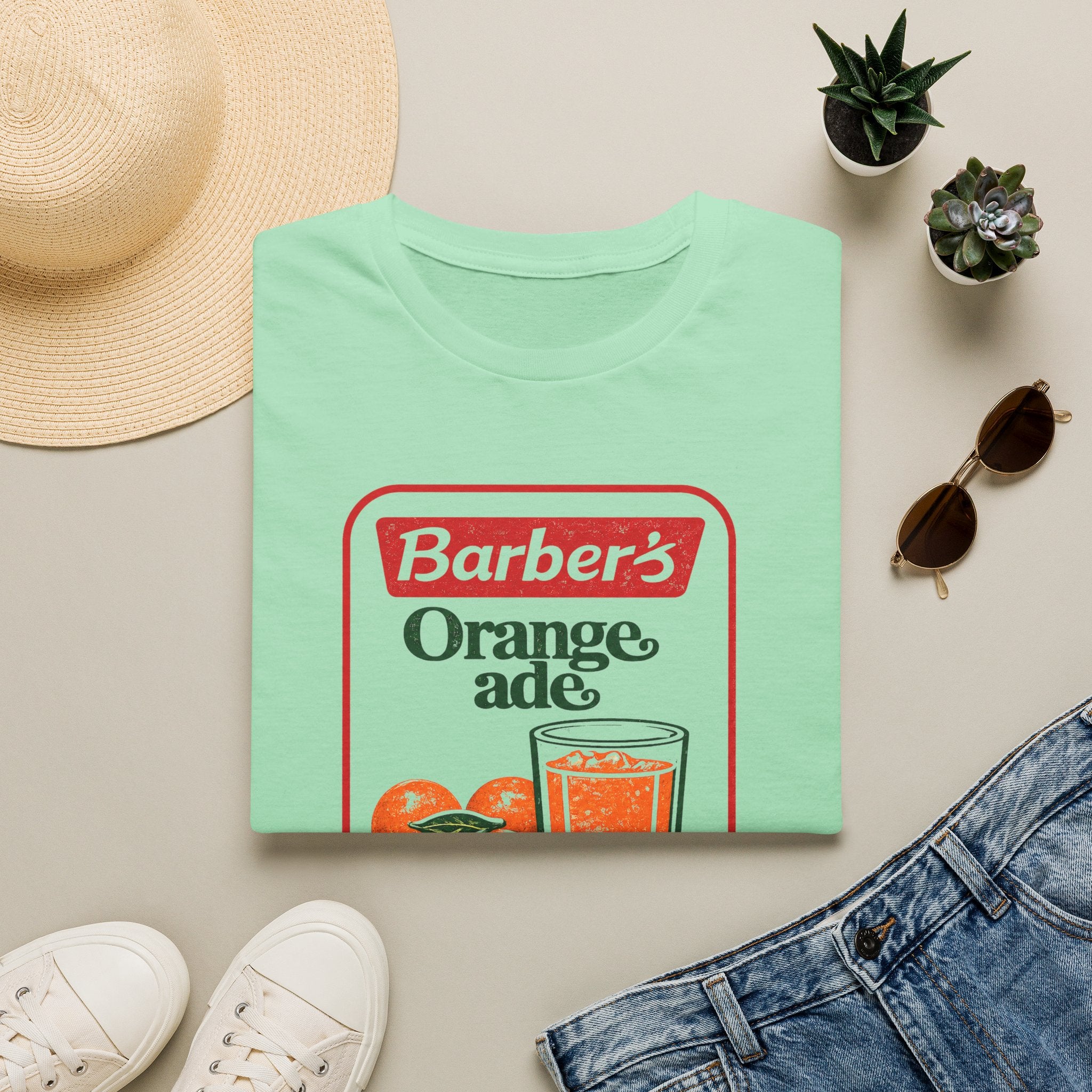 Barber’s Orange Ade Retro Style T-Shirt