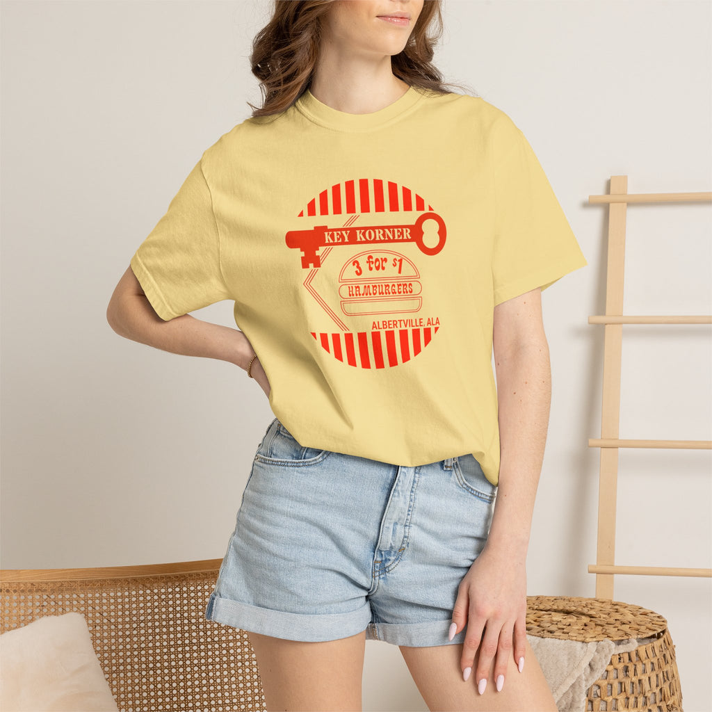 Key Korner — Albertville, Alabama Vintage Burger Joint Tee