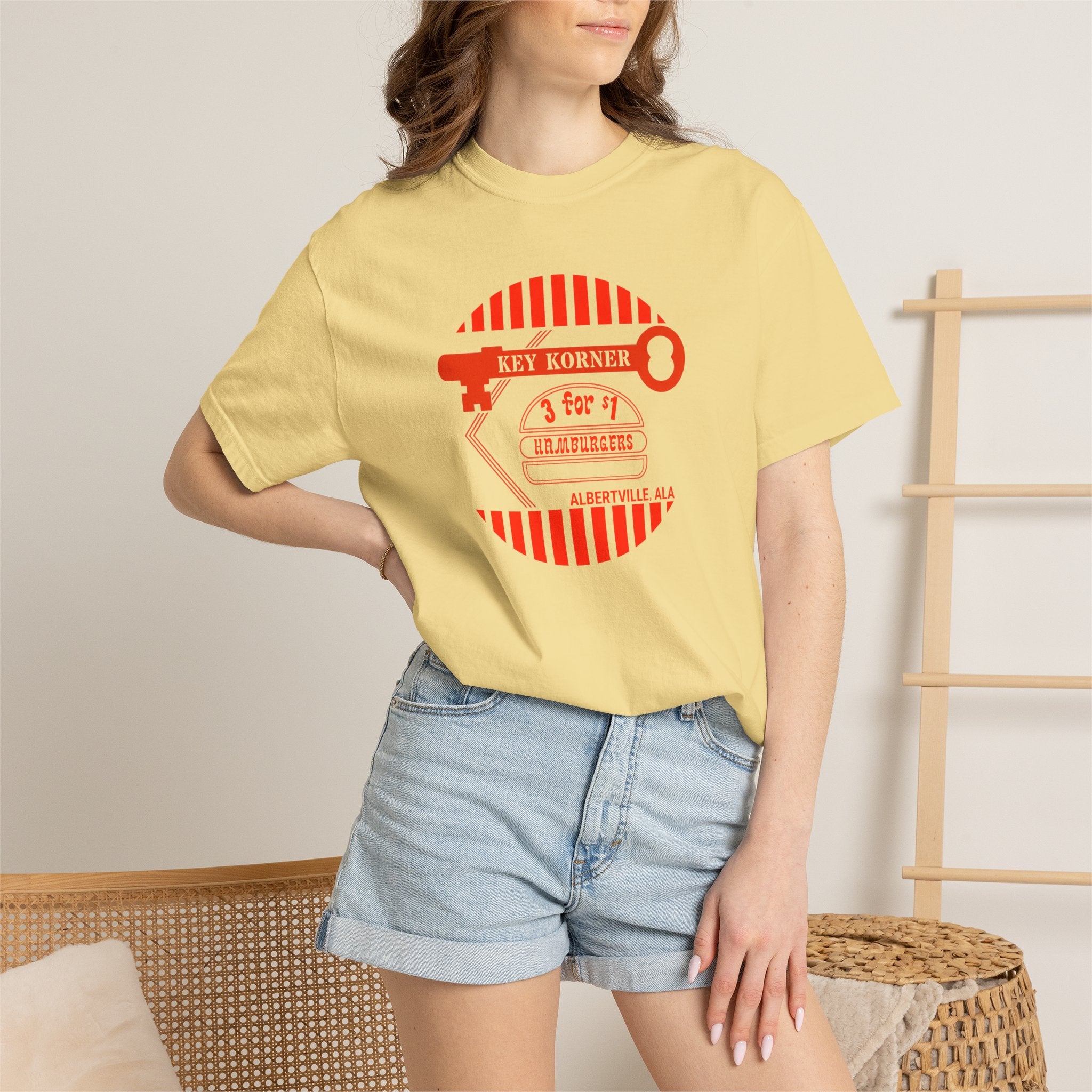 Key Korner — Albertville, Alabama Vintage Burger Joint Tee