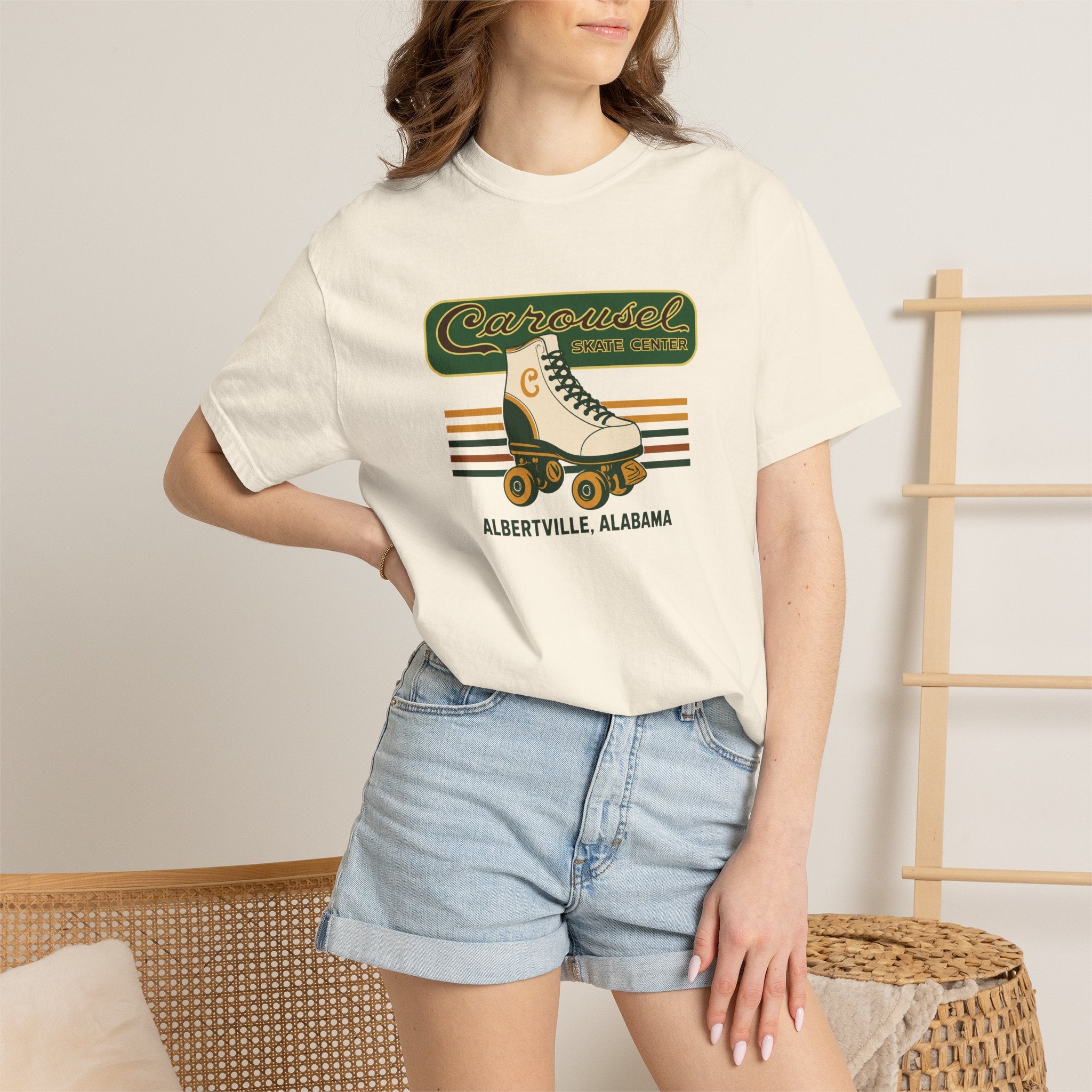 Carousel Skate Center — Albertville, Alabama Vintage Roller Rink Tee