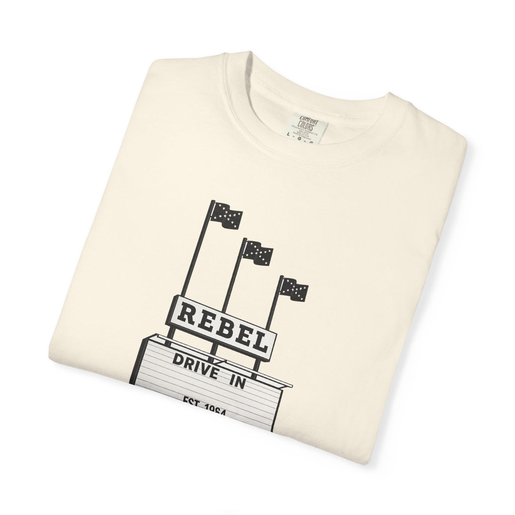 Rebel Drive-In Sign T-Shirt | Gadsden, Ala. vintage marquee design