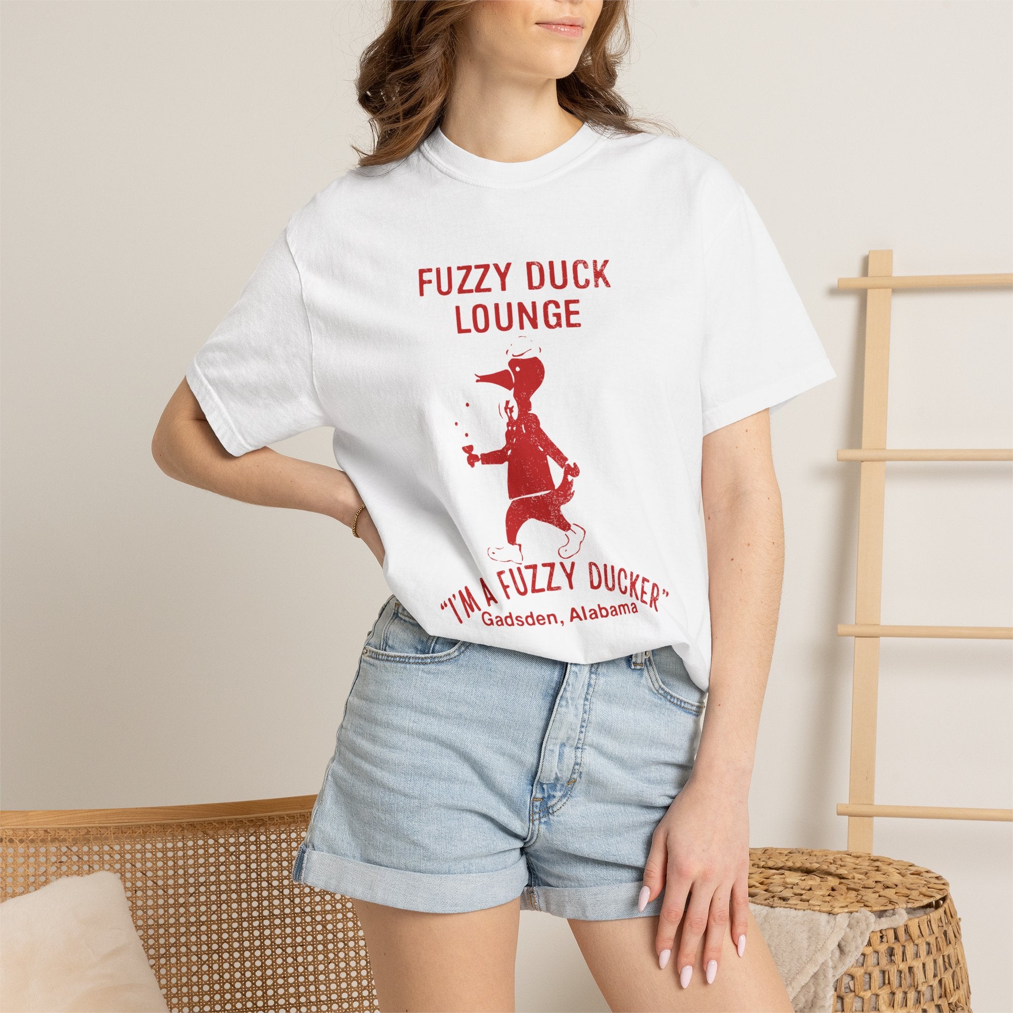 Fuzzy Duck Lounge — "I'm a Fuzzy Ducker" — Vintage Tee