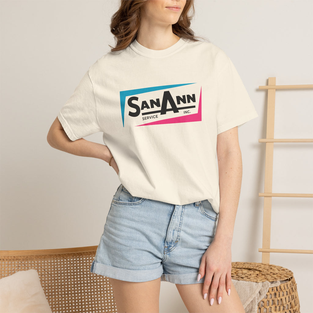San Ann Service Inc. — Vintage Marshall County, Alabama Gas Station Tee