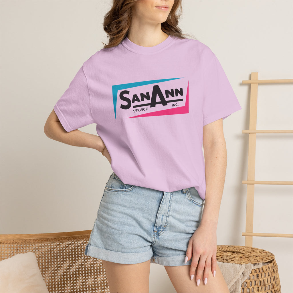 San Ann Service Inc. — Vintage Marshall County, Alabama Gas Station Tee