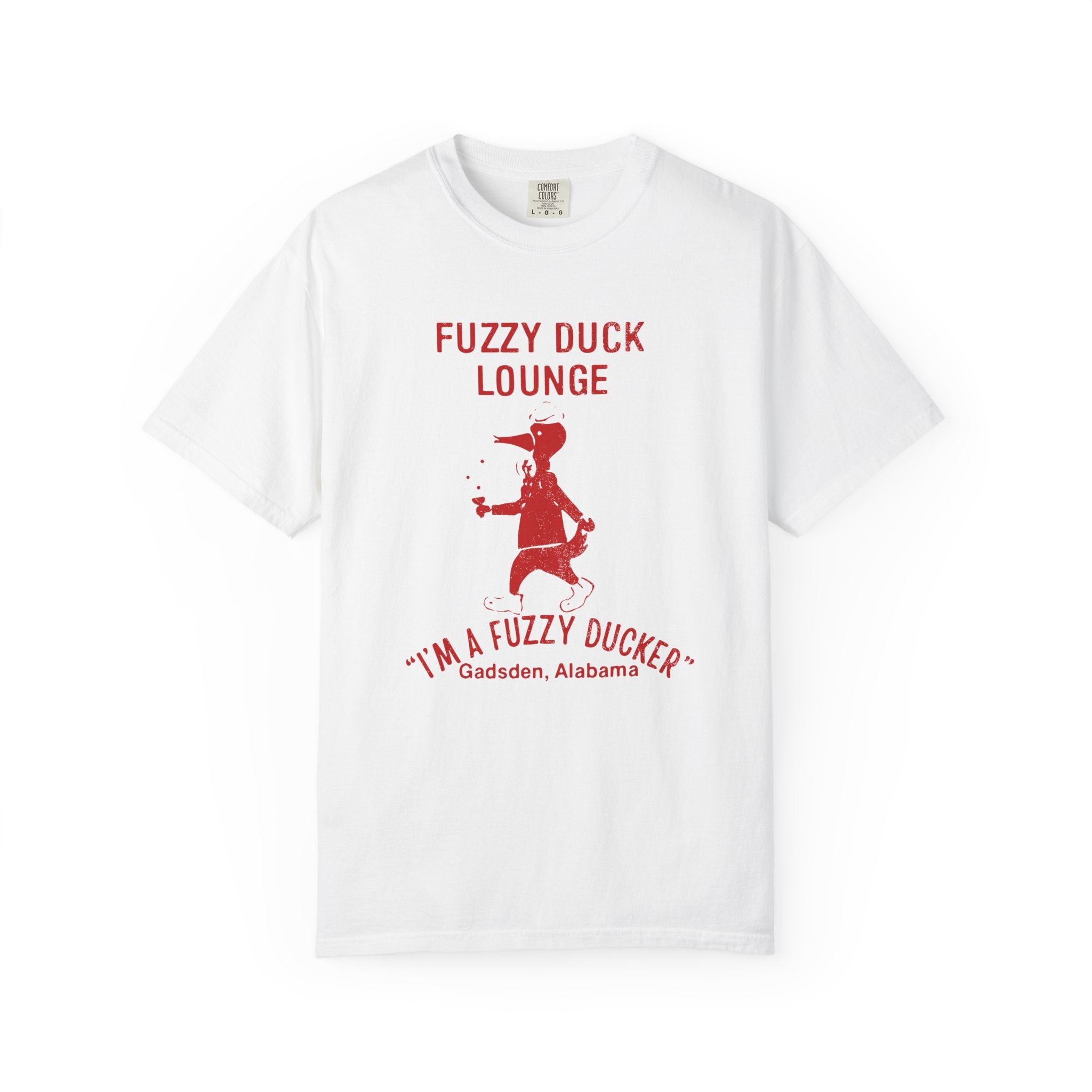 Fuzzy Duck Lounge — "I'm a Fuzzy Ducker" — Vintage Tee