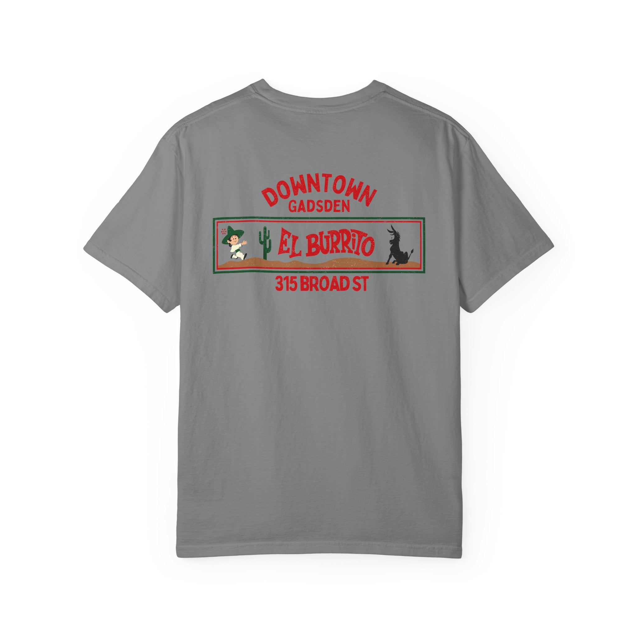 El Burrito Gadsden, AL Unisex Garment-Dyed T-shirt
