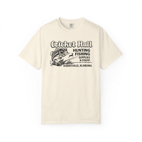 Cricket Hall Hunting & Fishing T-Shirt | Albertville, AL | Vintage Outdoor Supply