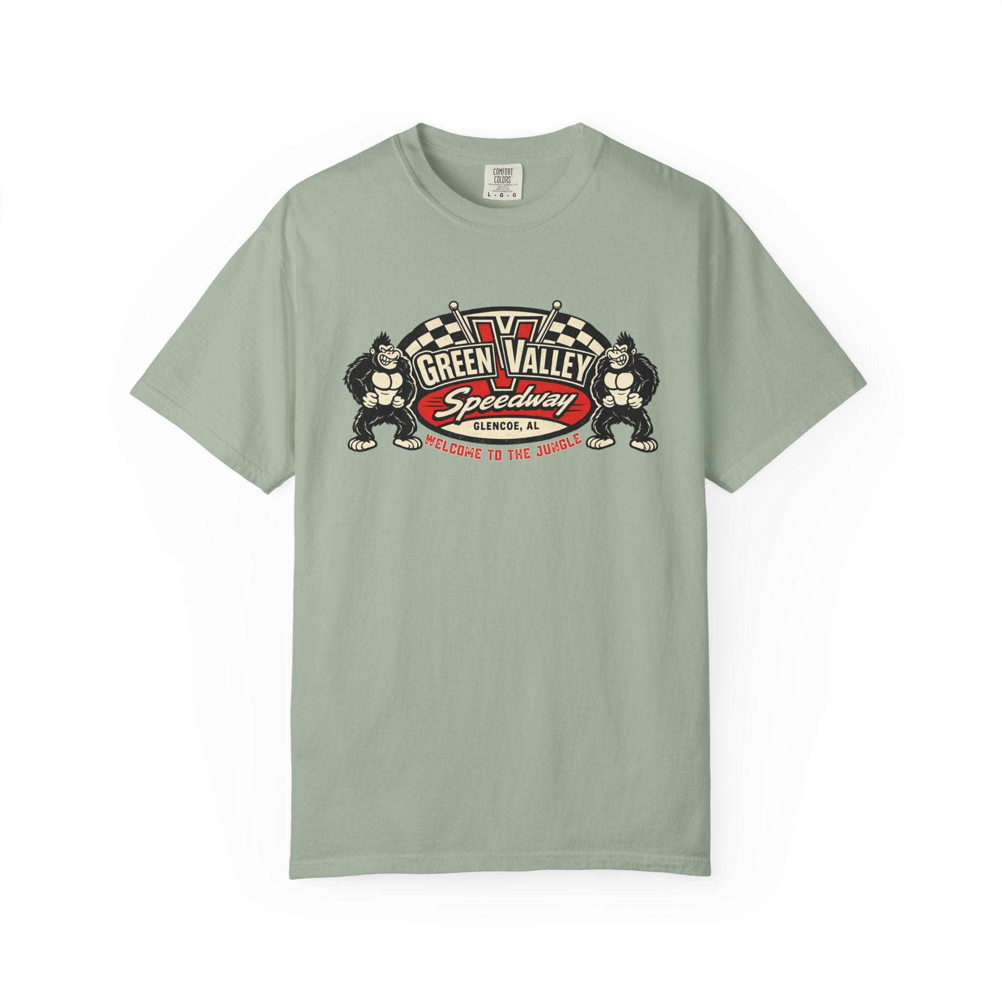 Green Valley Speedway | Welcome to the Jungle Glencoe, AL | Vintage Style T-Shirt