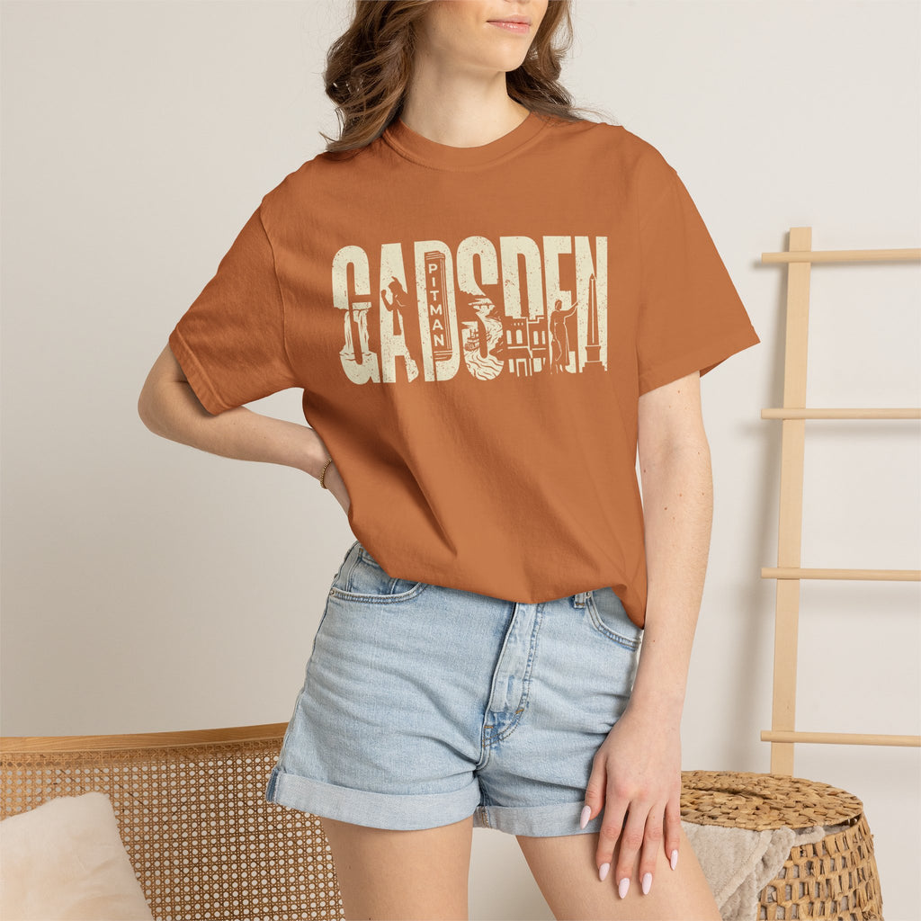 Gadsden, AL — Landmark Letters Tee