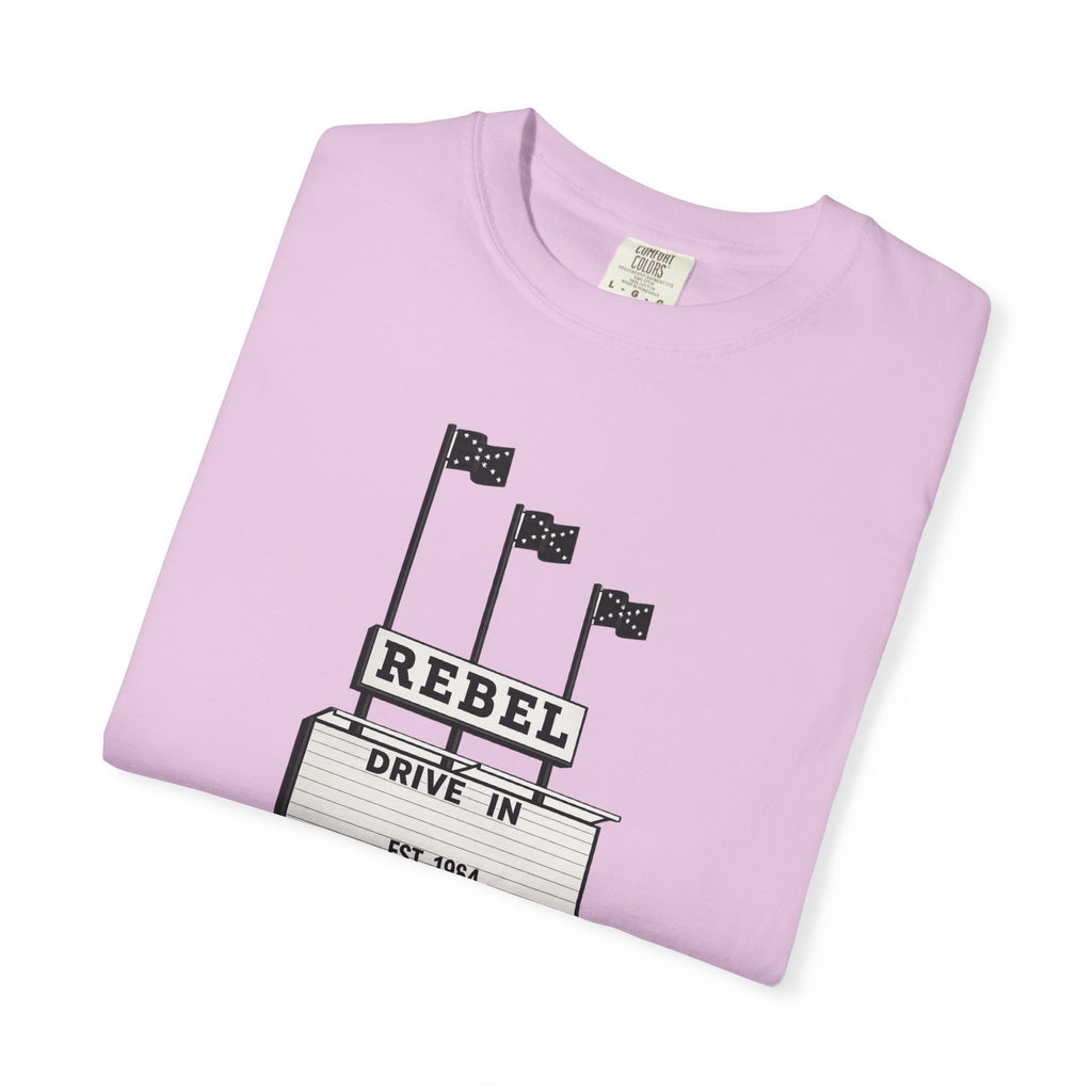 Rebel Drive-In Sign T-Shirt | Gadsden, Ala. vintage marquee design