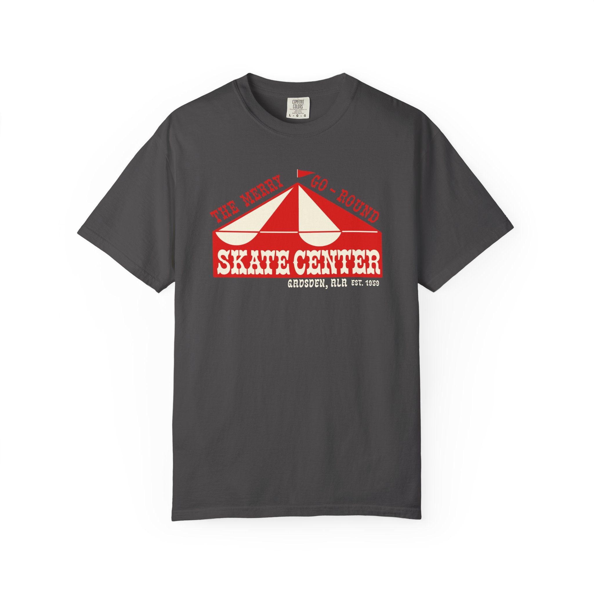 The Merry-Go-Round Skate Center | Vintage Gadsden Alabama Skating Rink Shirt Vintage Tee