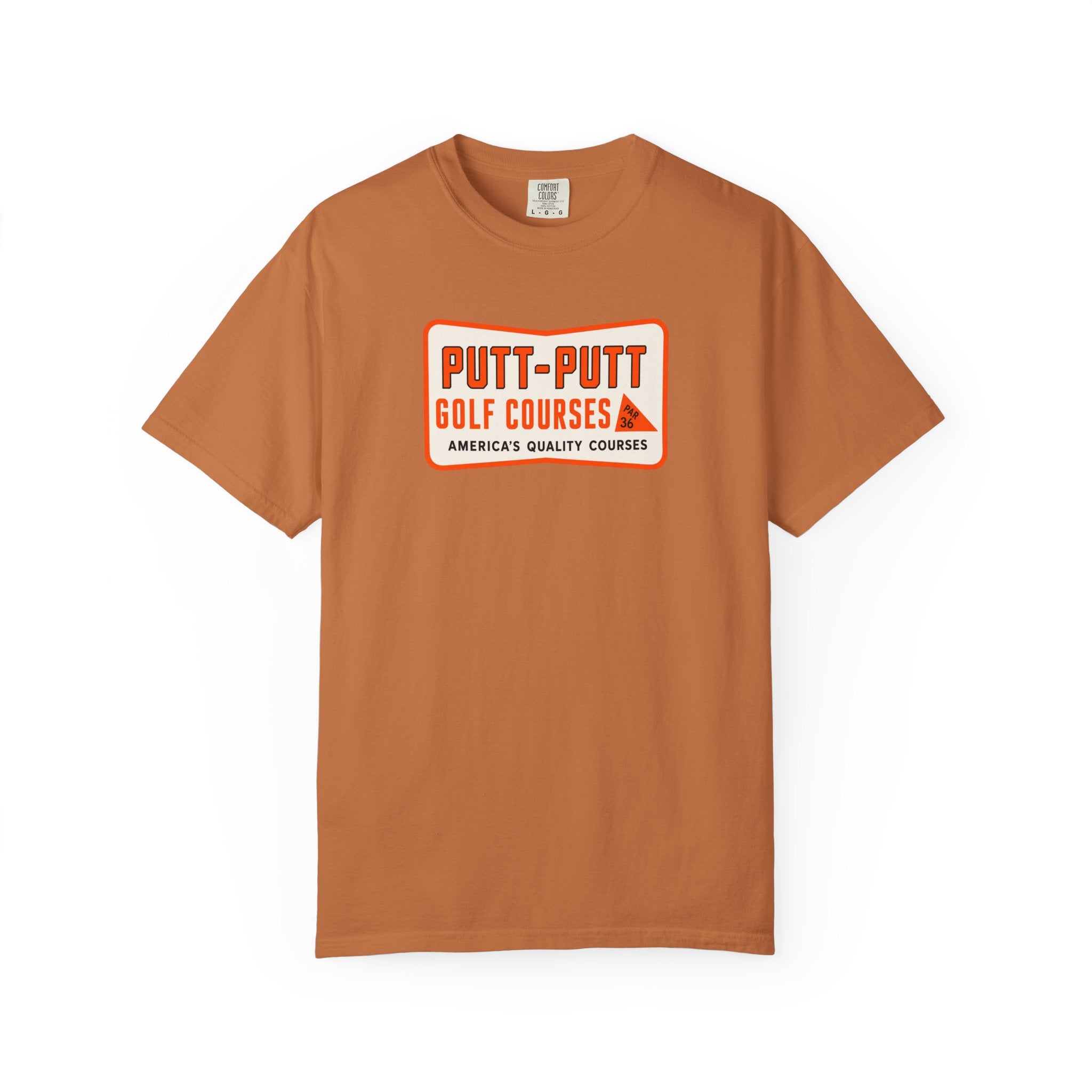 Putt-Putt Golf Courses "America's Quality Courses" Retro Badge Tee