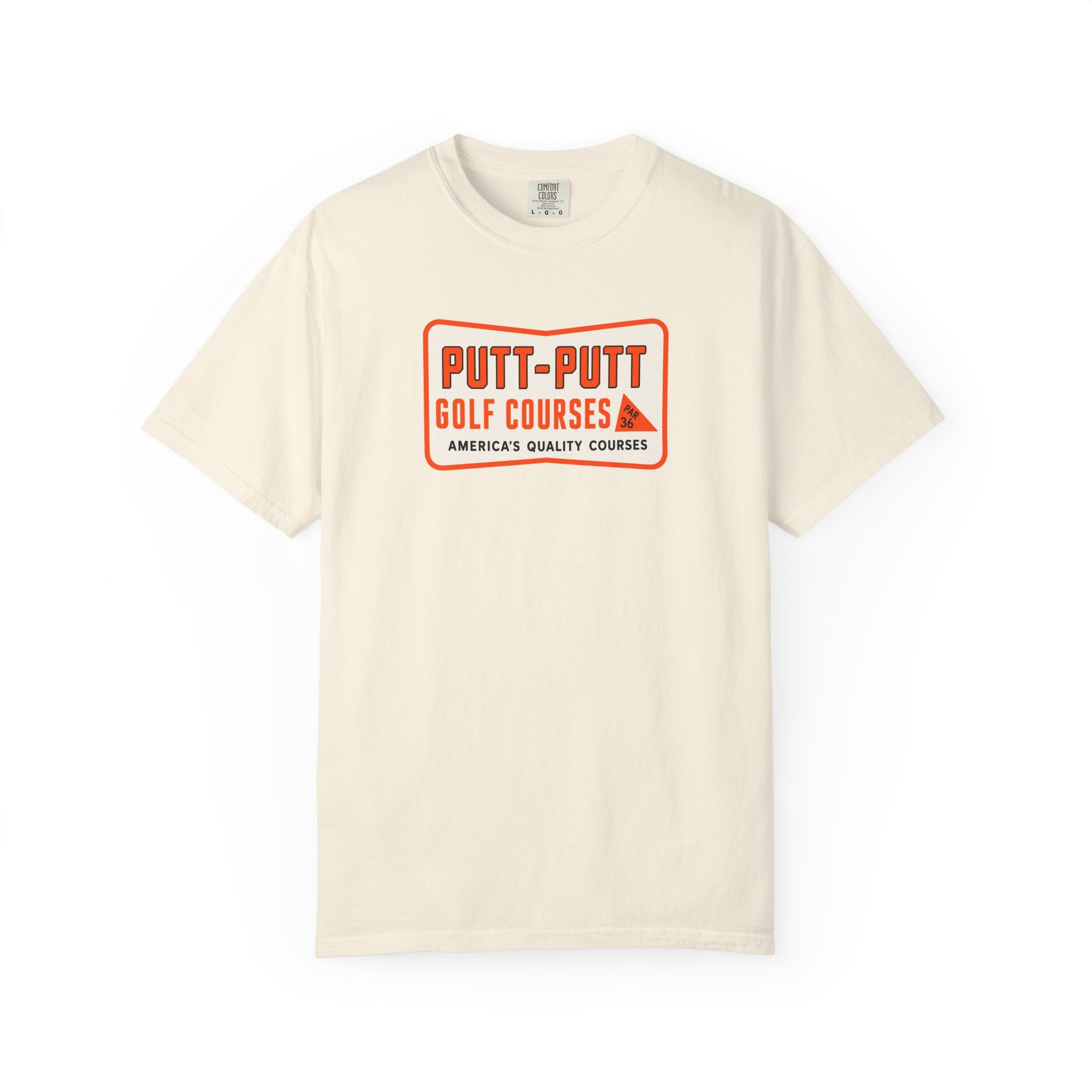 Putt-Putt Golf Courses "America's Quality Courses" Retro Badge Tee