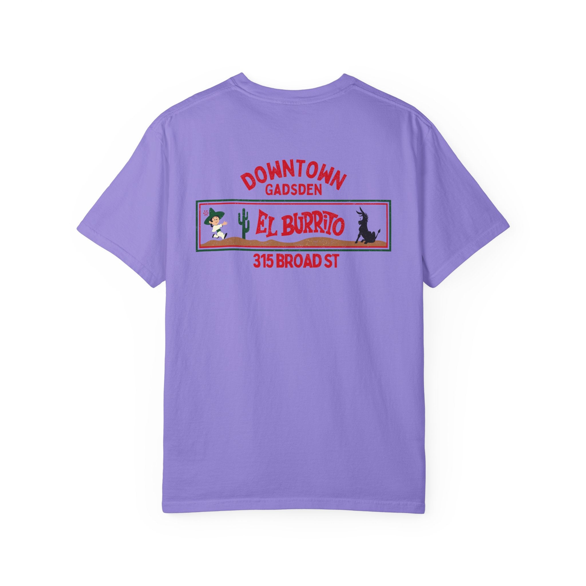 El Burrito Gadsden, AL Unisex Garment-Dyed T-shirt