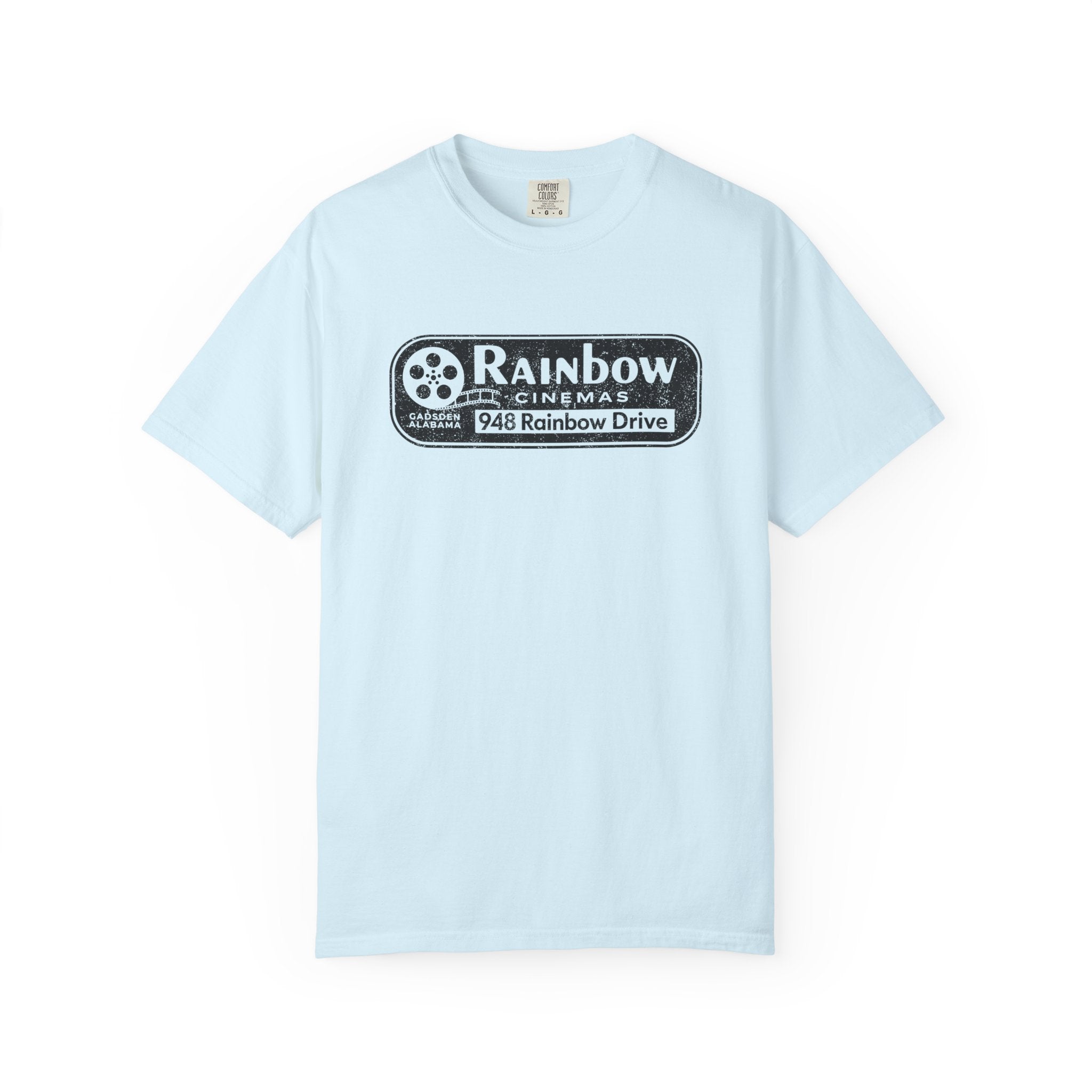 Rainbow Cinemas Vintage Logo T-Shirt  Gadsden, AL